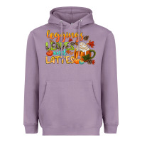Lavender leaves and lattes Heavyweight Hoodie - CowGirlArtShop