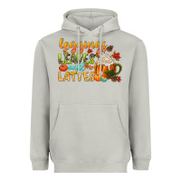 Moon Dust leaves and lattes Heavyweight Hoodie - CowGirlArtShop