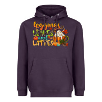 Plum leaves and lattes Heavyweight Hoodie - CowGirlArtShop