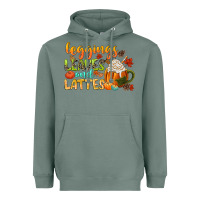Sage leaves and lattes Heavyweight Hoodie - CowGirlArtShop