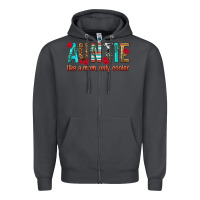 Smoke Auntie Like a Mom Only Cooler Zipper Hoodie - texasbilliewilder