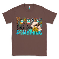 Chestnut probably late for something Classic Tee - NancyCooperArtShop