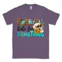Lavender probably late for something Classic Tee - NancyCooperArtShop