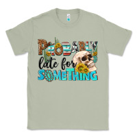 Matcha probably late for something Classic Tee - NancyCooperArtShop