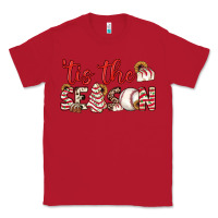 Red tis the season baseball little debbie tree cakes Classic Tee - JahusDesignShop