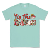 Seafoam tis the season baseball little debbie tree cakes Classic Tee - JahusDesignShop