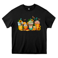 Black bumble bee coffee cups Heavy Core Tee - AdoDesignShop