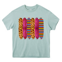 Arona Pink Leopard Serape Brush Strokes Heavy Core Tee - Bettercallsaul