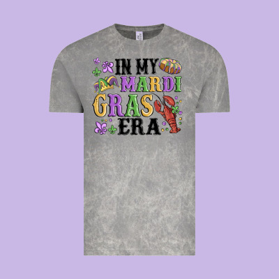 In My Mardi Gras Era Vintage Tee Designed By Maliassmallbusiness