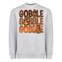 Heather Grey gobble with gnomies bbs Heavyweight Sweatshirt - BundleAndBundleShop