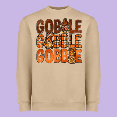 Gobble With Gnomies Bbs Heavyweight Sweatshirt Designed By Bundleandbundleshop