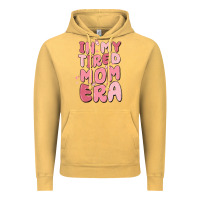 Vintage Mustard in my tired mom era Vintage Hoodie - MaliasSmallBusiness
