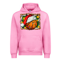 Fuchsia Pink basketball christmas Urban Hoodie - FaDigitalArtStudio