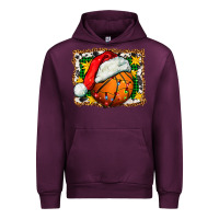 Mauve Wine basketball christmas Urban Hoodie - FaDigitalArtStudio