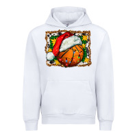 White basketball christmas Urban Hoodie - FaDigitalArtStudio