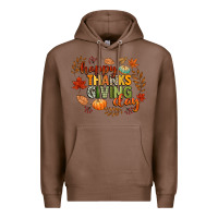 Chestnut happy thanksgiving day Premium Hoodie - CowGirlArtShop