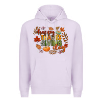 Lilac happy thanksgiving day Premium Hoodie - CowGirlArtShop