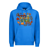 True Royal happy thanksgiving day Premium Hoodie - CowGirlArtShop