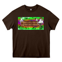 Chocolate Brown custom name freak ghosts license plate Heavy Core Tee - BundleAndBundleShop