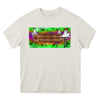 Cream custom name freak ghosts license plate Heavy Core Tee - BundleAndBundleShop