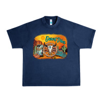 Navy desert vibes Urban Heavy Tee - AdoDesignShop