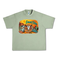 Oil Green desert vibes Urban Heavy Tee - AdoDesignShop