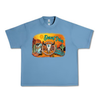 Pebble Blue desert vibes Urban Heavy Tee - AdoDesignShop