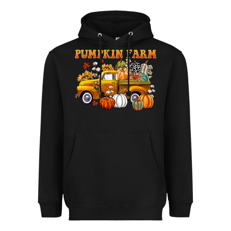 Pumpkin Farm Heavyweight Hoodie by CowGirlArtShop | Teevron