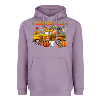 Lavender pumpkin farm Heavyweight Hoodie - CowGirlArtShop