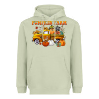 Matcha pumpkin farm Heavyweight Hoodie - CowGirlArtShop