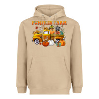 Mushroom pumpkin farm Heavyweight Hoodie - CowGirlArtShop