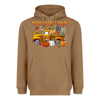 Toasted Coconut pumpkin farm Heavyweight Hoodie - CowGirlArtShop