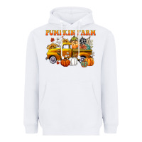 White pumpkin farm Heavyweight Hoodie - CowGirlArtShop