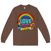 Chestnut Love Your Truth Long Sleeve Tee - BundleAndBundleShop