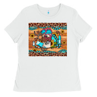 White western gemstone sunflower nurse Ladies Tee - JahusDesignShop