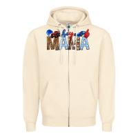 Sandshell Boy Mama Zipper Hoodie - texasbilliewilder