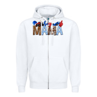 White Boy Mama Zipper Hoodie - texasbilliewilder