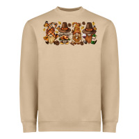 Mushroom thanksgiving gnomies bbs Heavyweight Sweatshirt - BundleAndBundleShop