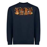 Navy thanksgiving gnomies bbs Heavyweight Sweatshirt - BundleAndBundleShop