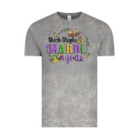 Cloud Rock thick thighs mardi gras Vintage Tee - MaliasSmallBusiness