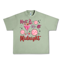 Oil Green meet me at midnight Urban Heavy Tee - MaliasSmallBusiness