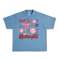 Pebble Blue meet me at midnight Urban Heavy Tee - MaliasSmallBusiness