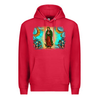 Cardinal gemstone our lady of guadalupe Premium Hoodie - JahusDesignShop