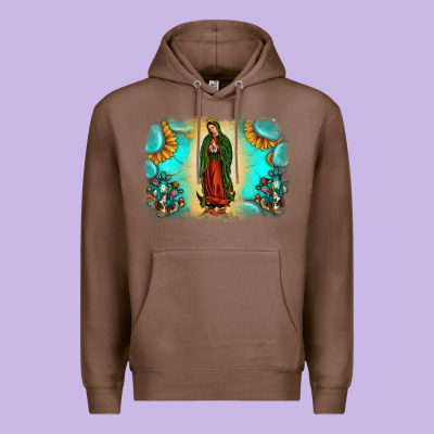 Gemstone Our Lady Of Guadalupe Premium Hoodie Designed By Jahusdesignshop