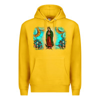 Lemon gemstone our lady of guadalupe Premium Hoodie - JahusDesignShop