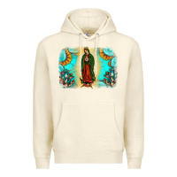 Sandshell gemstone our lady of guadalupe Premium Hoodie - JahusDesignShop