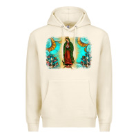 Tofu gemstone our lady of guadalupe Premium Hoodie - JahusDesignShop