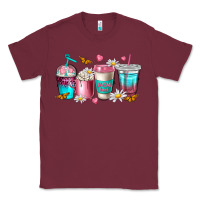 Burgundy mom fuel coffee cups Classic Tee - NancyCooperArtShop