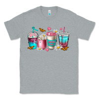Heather Grey mom fuel coffee cups Classic Tee - NancyCooperArtShop