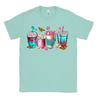 Seafoam mom fuel coffee cups Classic Tee - NancyCooperArtShop